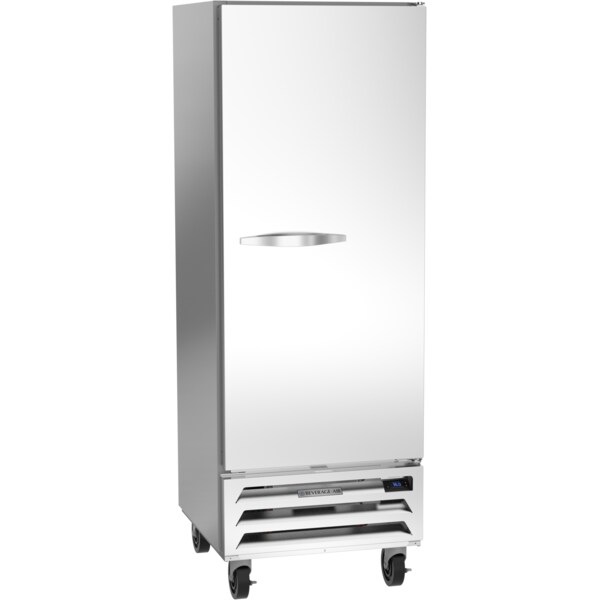 Reach In Refrigerator, One Section, Solid Door, 11.8 Cu. Ft.